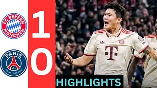 FC Bayern Munich vs PSG 10 HIGHLIGHTS UEFA CHAMPIONS LEAGUE [upl. by Gotthelf]