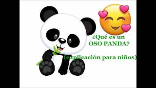 CUENTOS PARA NIÑOS EN ESPAÑOL  EL OSO PANDA [upl. by Atinnod]