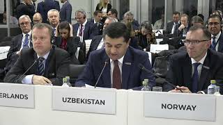 OSCEMC2023 Statement by the Head of the Delegation of Uzbekistan [upl. by Anyr]