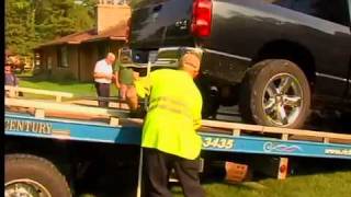 Middleburg Hts truck crashes into home [upl. by Hum]