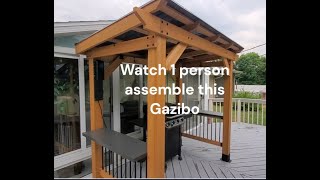 Grill Gazebo Assembly [upl. by Valora]