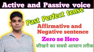 Past perfect tense Active and passive voice Active and passive voice Past perfect tense [upl. by Quinta]