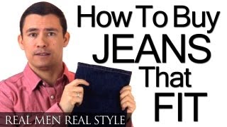 How To Buy Mens Jeans That Fit  Understanding Denim  Waist  Rise  Inseam  Style  Boot Cut [upl. by Pearl623]