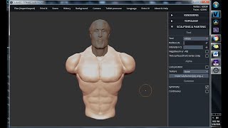 speed SCULPTGL tutorial DEMO 2021 [upl. by Anilam]