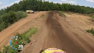 Englishtown Raceway Park MX GoPro  07272024 [upl. by Ardnassak40]