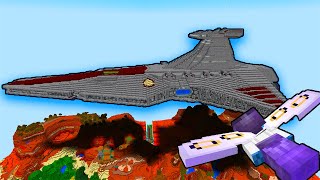 FINISHING My MASSIVE Star Wars MEGA BASE In Survival Minecraft [upl. by Adia230]