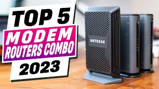 Top 5 BEST Modem Router Combos Review 2023 [upl. by Rue658]