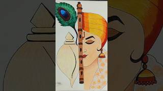 Krishna diwali trending viralshorts krishna drawing festival trendingshorts viralshorts [upl. by Dwain]