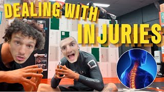 Making the Best of Injuries  MMA Vlog 18 [upl. by Kolivas]