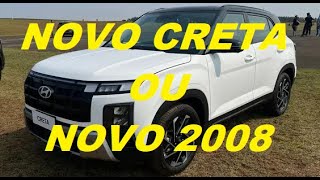 NOVO HYUNDAI CRETA 2025 OU NOVO PEUGEOT 2008 2025 [upl. by Jovi203]