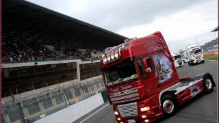 Transports Pascal Besnier 24 heures camions 2011 Daf StOmerkingoftheroad72sky [upl. by Huskey333]