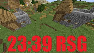 2339 Minecraft Java Edition Random Seed Glitchless Former PB [upl. by Chil567]