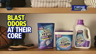 Talking Washing Machine Commercial  OxiClean™ Odor Blasters™ [upl. by Newo739]