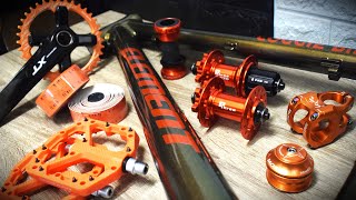 ASMR Bike Restoration I Really Dont Like ORANGE But When I Do [upl. by Nine]