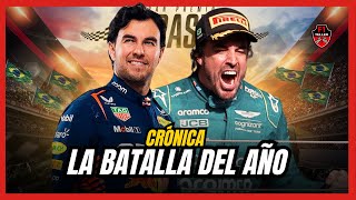 Checo Pérez vs Alonso Crónica de la mejor batalla del año [upl. by Hau]