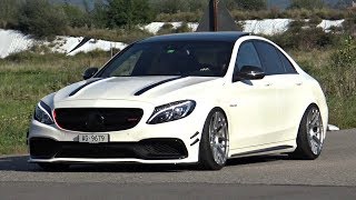 BEST of Mercedes AMG Exhaust Sounds  C63 SL65 SLS G63 E55 Black Series amp More [upl. by Yerkovich]