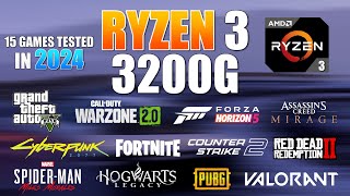 Ryzen 3 3200G Vega 8 amp 16GB Ram  Gaming Test in 2024 [upl. by Aluino]