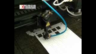 Paper Laser Cutting and Marking with CCD Camera [upl. by Ceevah]