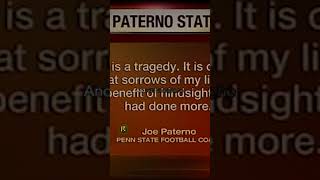 Paterno Sparks Chaos at Penn State [upl. by Tada676]