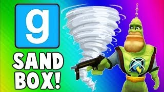 Gmod Sandbox Funny Moments TORNADO Edition  House Destruction amp Skit Fails Garrys Mod [upl. by Alyahc]