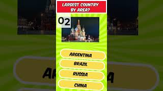 Geography Quiz 1 Test Your Knowledge shorts interesting quiz trivia knowledge funfact fun [upl. by Elehcir]