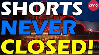 AMC SHORTS NEVER CLOSED DEEP VALUE PLAY Short Squeeze Update [upl. by Hartnett]