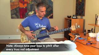 Bass Care amp Maintenance  Adjusting Your Truss Rod [upl. by Niatsirt]