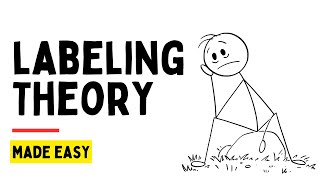 Labeling Theory Explained  Sociology and Criminology [upl. by Einra]