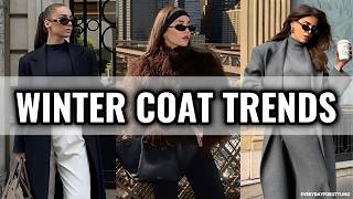 TOP 10 WINTER COAT TRENDS 2024  BEST STYLISH amp WARM COATS TO WEAR THIS SEASON [upl. by Eziechiele]