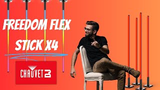 Chauvet Freedom Flex Stick X4 Overview [upl. by Alejo]