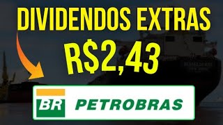 PETR4 PETROBRAS DIVIDENDOS BILIONÁRIOS CHEGANDO ATÉ VOCÊ dividendos petr4 investir ações [upl. by Carnay861]