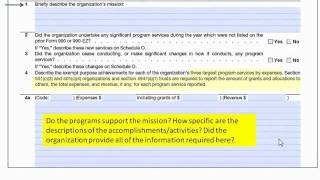 Form 990 Tutorial  Full [upl. by Starla819]