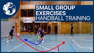 Small Group Exercises  Handball Training U17  Pejovic WANG  Norway  Handball inspires [upl. by Dowski917]