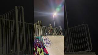 Race BMX vs skatepark spine ramp [upl. by Noid905]