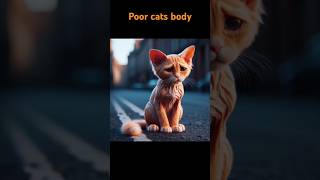 Poor cats body revenge of dad 😭😭 cat vs bull cat cat kitten cute trending catlover [upl. by Llarret540]