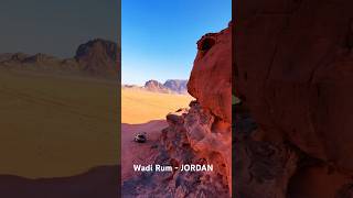 Red desert Wadi Rum Jordanshortfeed youtubeshorts [upl. by Oxley]