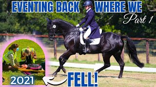 EVENTING BACK WHERE WE FELL  4 HORSE RETURNS TO BICTON PART 1  VLOG 119 [upl. by Atsilac2]