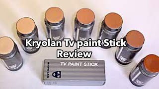 Kryolan Tv Paint Stick  Shade FS 45  Review  How To Apply Foundation  Dry CombinationOily Skin [upl. by Kaine557]