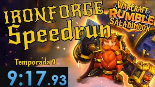 Speedrun Ironforge s9  Warcraft Rumble 917 [upl. by Caldwell]