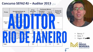 Concurso SEFAZRJ autorizado Auditor do Rio de Janeiro e Analista de Finanças Públicas [upl. by Neyut368]