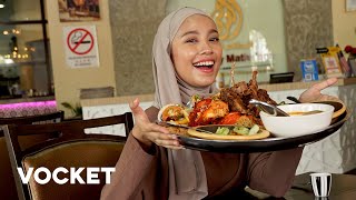 Sedap Tak Terkata Bella Habiskan Satu Set Dulang Nasi Arab Di AlAraby Mathaam [upl. by Nnylorac]