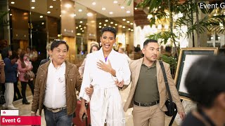 Miss Universe Philippines 2024 Preliminary Competition delegates and VIPs bts Alexis Brooks [upl. by Elvina]