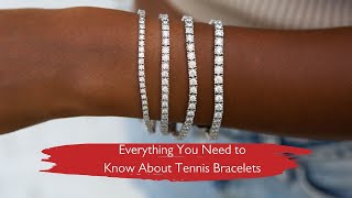 Buying Guide Tennis Bracelets [upl. by Destinee]