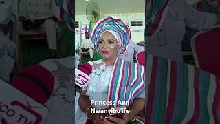 Princess Ann Nwanyibuife welcomes all who left PDP to join APC chat politicalnews interview [upl. by Niu]