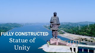 statue of unityThe tallest statue of the world drone shots [upl. by Marcellus]