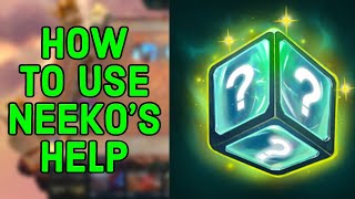 4 Ways of Using Neekos Help  TFT Guide  Teamfight Tactics shorts [upl. by Down1]