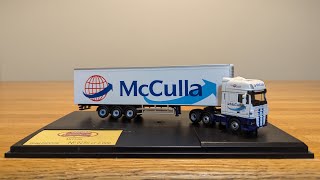 Oxford Diecast Haulage Company refrigerator McCulla transport review [upl. by Aihsekal]