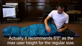 Sea to Summit Traveller TR I ultralight down sleeping bag review [upl. by Musetta]