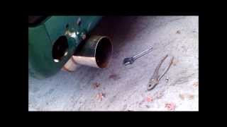 280z L28ET Swap 3 Inch Exhaust [upl. by Stets]