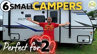 6 Small Campers for Two People [upl. by Armbruster]